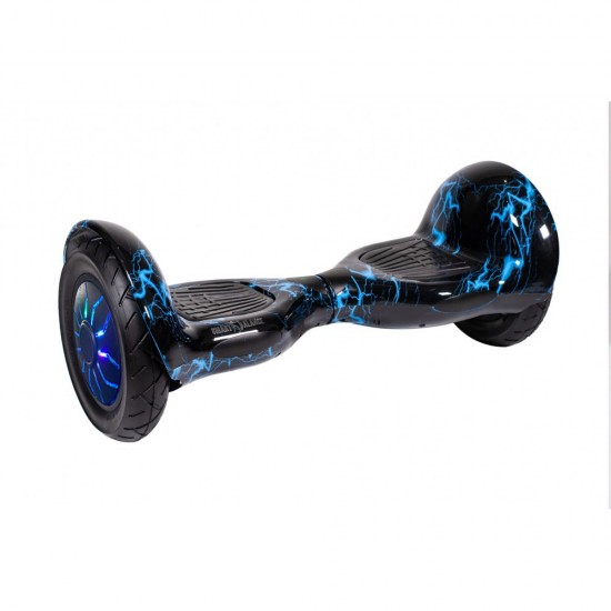 Hoverboard 10 inch, Off-Road Thunderstorm Blue PRO, Autonomie Standard, Smart Balance 2