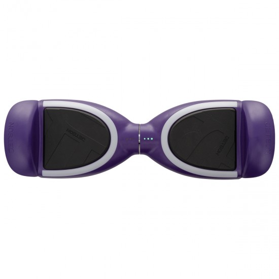 Pachet Hoverboard 6.5 inch cu Scaun Standard, Jetson Prism Purple Plus, Autonomie Standard și Hoverkart Ergonomic Rosu, Smart Balance 5