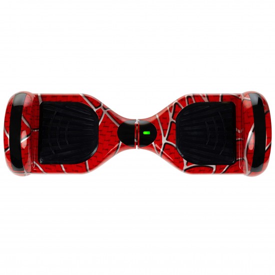 Hoverboard Smart Balance™, Regular Red Spider, roti 6.5 inch, Bluetooth, Autobalans, Led Lights, 700W, Baterie cu Celule Samsung