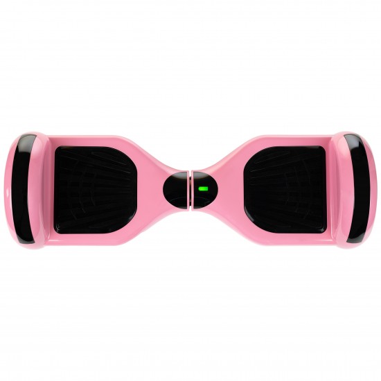 Set Hoverboard cu Scaun, Hoverkart Confort, Boxe Bluetooth, Lumini LED si Auto Balans, roti 6.5'', 15km Autonomie, Putere 700W, Baterie 4Ah Samsung Cell, Smart Balance Regular Pink 6