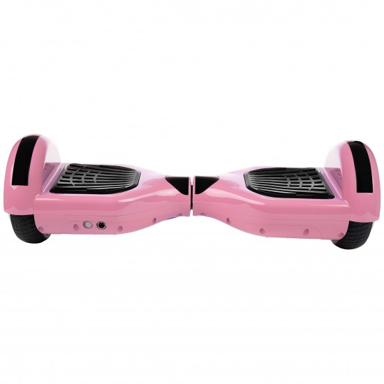 Pachet Hoverboard 6.5 inch cu Scaun cu Suspensii, Regular Pink, Autonomie Extinsa si Hoverkart Negru cu Suspensii Duble, Smart Balance 3