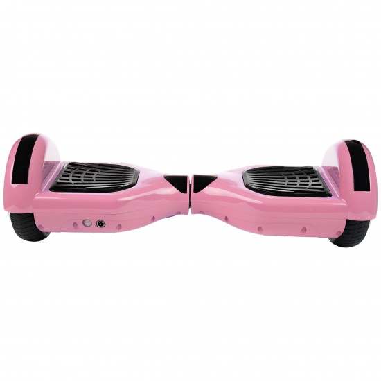 Set Hoverboard cu Scaun, Hoverkart Albastru cu Suspensii Duble, Boxe Bluetooth, Lumini LED si Auto Balans, roti 6.5'', 15km Autonomie, Putere 700W, Baterie 4Ah Samsung Cell, Smart Balance Regular Pink 7