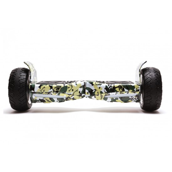 Hoverboard Off-Road, 8.5 inch, Hummer Camouflage, Autonomie Extinsa, Smart Balance 2