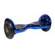 Set Hoverboard OffRoad cu Scaun, Hoverkart Albastru cu Suspensii Duble, Boxe Bluetooth, Lumini LED si Auto Balans, roti 10'', 15km Autonomie, Putere 700W, Baterie 4Ah Samsung Cell, Smart Balance OffRoad ElectroBlue 3