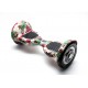 Pachet Hoverboard cu Scaun Smartbalance™, OffRoad Skull Coloured, roti 10 inch, Bluetooth, Autobalans, LED Lights, 700W, Baterie cu Celule Samsung + Scaun Hoverboard cu Suspensii Roz 3