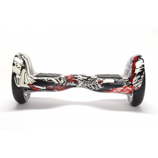 Hoverboard OffRoad cu Boxe Bluetooth, Lumini LED si Auto Balans, roti 10'', 15km Autonomie, Putere 700W, Baterie 4Ah Samsung Cell, Smart Balance OffRoad Last Dead 3