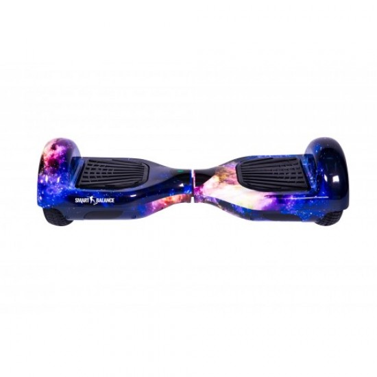 Set Hoverboard cu Scaun, Hoverkart Albastru cu Suspensii Duble, Boxe Bluetooth, Lumini LED si Auto Balans, roti 6.5'', 15km Autonomie, Putere 700W, Baterie 4Ah Samsung Cell, Smart Balance Regular Galaxy Orange 4