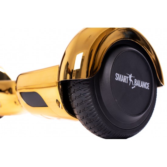 Pachet Hoverboard cu Scaun Smartbalance™, Regular Iron New, roti 6.5 inch, Bluetooth, Autobalans, LED Lights, 700W + Scaun Hoverboard cu Suspensii Rosu 6