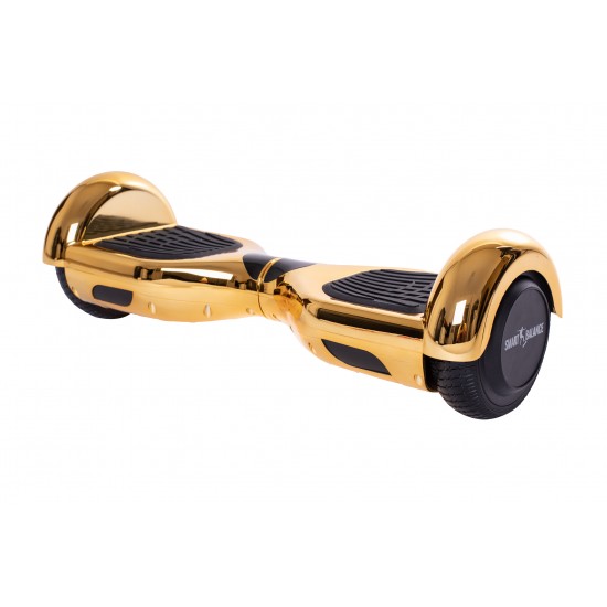 Set Hoverboard cu Scaun, Hoverkart Confort, Boxe Bluetooth, Lumini LED si Auto Balans, roti 6.5'', 15km Autonomie, Putere 700W, Baterie 4Ah Samsung Cell, Smart Balance Regular Iron New 2