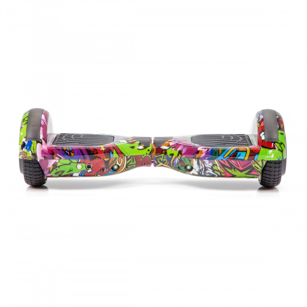 Hoverboard Smart Balance Regular Multicolor cu Maner roti 6.5 inch