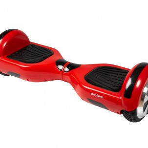 Hoverboard cu Boxe Bluetooth, Lumini LED si Auto Balans, roti 6.5'', 15km Autonomie, Putere 700W, Baterie 4Ah Samsung Cell, Smart Balance Regular Red