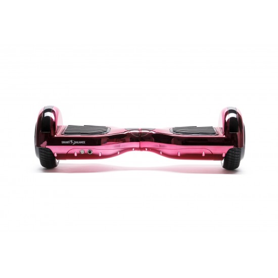 Pachet Hoverboard 6.5 inch cu Scaun Standard, Regular ElectroPink, Autonomie Extinsa si Hoverkart Ergonomic Negru, Smart Balance 3