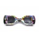 Pachet Hoverboard cu Scaun Smartbalance™, Regular Multicolor, roti 6.5 inch, Bluetooth, Autobalans, LED Lights, 700W, Baterie cu Celule Samsung + Scaun Hoverboard cu Suspensii Albastru 6