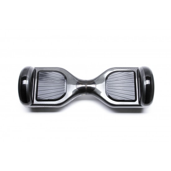 Pachet Hoverboard 6.5 inch cu Scaun cu Suspensii, Regular Carbon, Autonomie Extinsa si Hoverkart Negru cu Suspensii Duble, Smart Balance 4