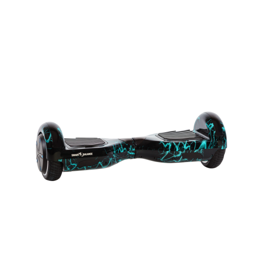 Pachet Hoverboard 6.5 inch cu Scaun Standard, Regular Thunderstorm, Autonomie Extinsa si Hoverkart Ergonomic Negru, Smart Balance 5