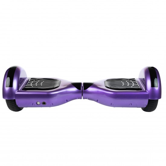 Set Hoverboard cu Scaun, Hoverkart Albastru cu Suspensii Duble, Boxe Bluetooth, Lumini LED si Auto Balans, roti 6.5'', 15km Autonomie, Putere 700W, Baterie 4Ah Samsung Cell, Smart Balance Regular Purple 7