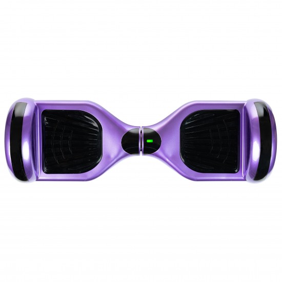 Set Hoverboard cu Scaun, Hoverkart Albastru cu Suspensii Duble, Boxe Bluetooth, Lumini LED si Auto Balans, roti 6.5'', 15km Autonomie, Putere 700W, Baterie 4Ah Samsung Cell, Smart Balance Regular Purple 2