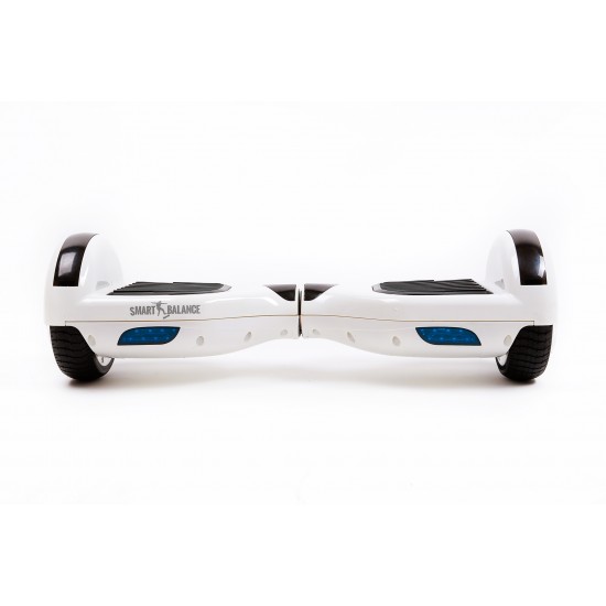 Hoverboard 6.5 inch, Regular White Pearl, Autonomie Extinsa, Smart Balance 4
