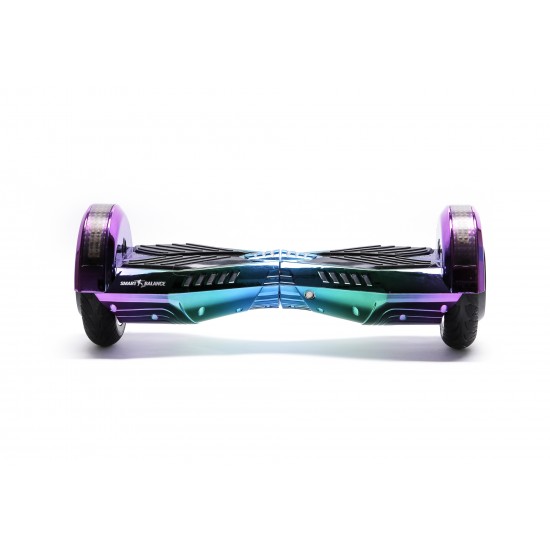 Pachet Hoverboard 8 inch cu Scaun cu Suspensii, Transformers Dakota, Autonomie Standard si Hoverkart Negru cu Suspensii Duble, Smart Balance 4