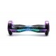 Set Hoverboard cu Scaun, Hoverkart Albastru cu Suspensii Duble, Boxe Bluetooth, Lumini LED si Auto Balans, roti 8'', 15km Autonomie, Putere 700W, Baterie 4Ah Samsung Cell, Smart Balance Transformers Dakota  5