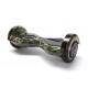Set Hoverboard cu Scaun, Hoverkart Negru cu Suspensii Duble, Boxe Bluetooth, Lumini LED si Auto Balans, roti 8'', 15km Autonomie, Putere 700W, Baterie 4Ah Samsung Cell, Smart Balance Transformers Camouflage  3