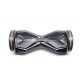 Set Hoverboard cu Scaun, Hoverkart Albastru cu Suspensii Duble, Boxe Bluetooth, Lumini LED si Auto Balans, roti 8'', 15km Autonomie, Putere 700W, Baterie 4Ah Samsung Cell, Smart Balance Transformers Carbon  5