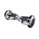 Set Hoverboard cu Scaun, Hoverkart Albastru cu Suspensii Duble, Boxe Bluetooth, Lumini LED si Auto Balans, roti 8'', 15km Autonomie, Putere 700W, Baterie 4Ah Samsung Cell, Smart Balance Transformers NewsPaper  3