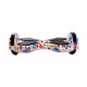 Pachet Hoverboard cu Scaun Smartbalance™,Transformers Splash, roti 8 inch, Bluetooth, Autobalans, LED Lights, 700W, Baterie cu Celule Samsung + Scaun Hoverboard cu Suspensii Albastru 4