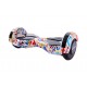 Pachet Hoverboard cu Scaun Smartbalance™,Transformers Splash, roti 8 inch, Bluetooth, Autobalans, LED Lights, 700W, Baterie cu Celule Samsung + Scaun Hoverboard cu Suspensii Albastru 5