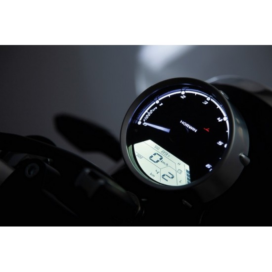 Motocicleta Electrica Horwin CR6 PRO Black/Carbon (motoreta electrica) 3