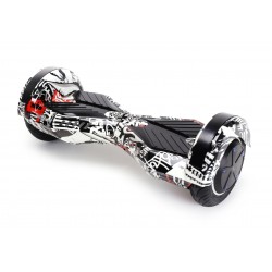 Hoverboard cu Boxe Bluetooth, Lumini LED si Auto Balans, roti 6.5'', 15km Autonomie, Putere 700W, Baterie 4Ah Samsung Cell, Smart Balance Transformers Last Dead