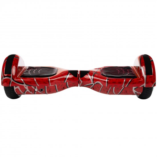 Hoverboard Smart Balance™, Regular Red Spider, roti 6.5 inch, Bluetooth, Autobalans, Led Lights, 700W, Baterie cu Celule Samsung