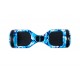 Set Hoverboard cu Scaun, Hoverkart Roz cu Suspensii Duble, Boxe Bluetooth, Lumini LED si Auto Balans, roti 6.5'', 15km Autonomie, Putere 700W, Baterie 4Ah Samsung Cell, Smart Balance Regular Camouflage Blue 3