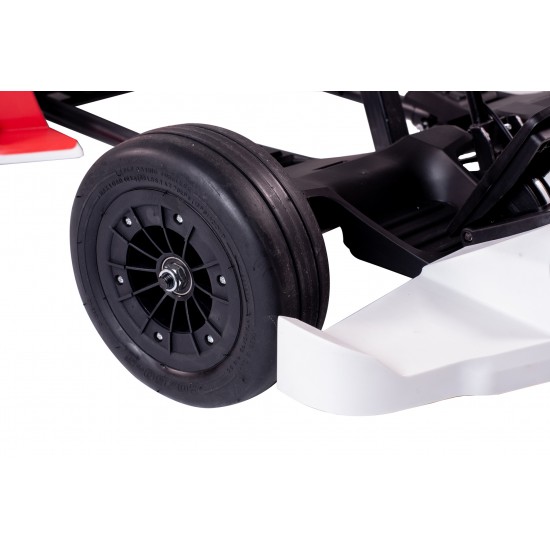 SB Kart, Smart Balance™, putere 800 W, autonomie pana la 15 km, viteza maxima pana la 24 km/h, Alb/Rosu 2