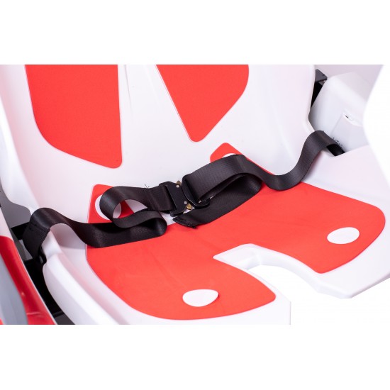 SB Kart, Smart Balance™, putere 800 W, autonomie pana la 15 km, viteza maxima pana la 24 km/h, Alb/Rosu 3