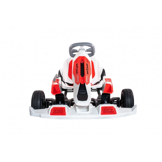 SB Kart, Smart Balance™, putere 800 W, autonomie pana la 15 km, viteza maxima pana la 24 km/h, Alb/Rosu 6