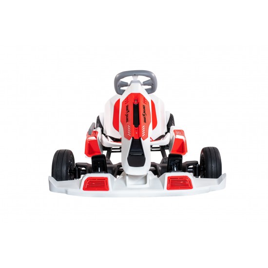 SB Kart, Smart Balance™, putere 800 W, autonomie pana la 15 km, viteza maxima pana la 24 km/h, Alb/Rosu 2