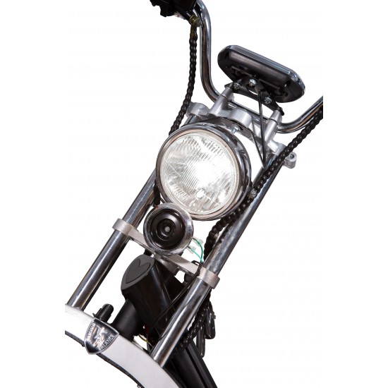 Chopper SB50 Smart Balance, 2000W, 20AH, 25km-h, 60km Autonomie, Negru  6