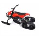 Snowmobil Electric Premium pentru Copii, Rosu, 24V 12Ah, Autonomie 12km, Viteza maxima 15km/h, Smart Balance 4