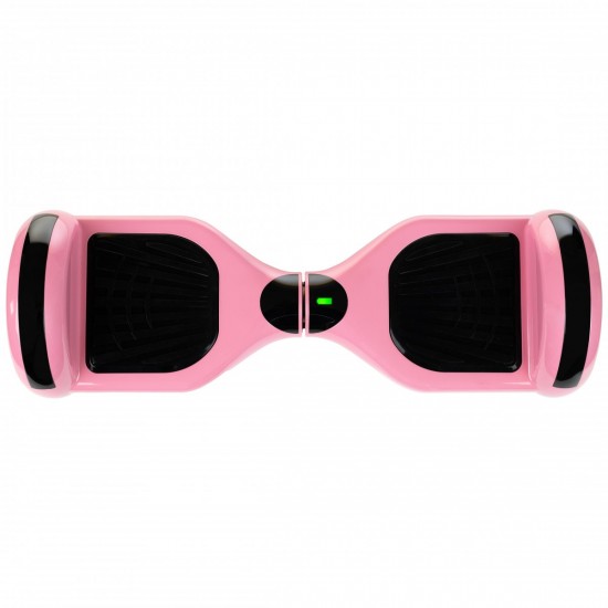 Pachet Hoverboard 6.5 inch cu Scaun Standard, Regular Pink PRO, Autonomie Standard si Hoverkart Ergonomic Portocaliu, Smart Balance 4