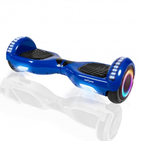 Pachet Hoverboard 6.5 inch cu Scaun Standard, Regular Blue PRO, Autonomie Standard si Hoverkart Ergonomic Negru, Smart Balance 2