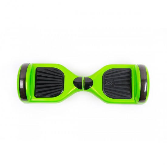 Pachet Hoverboard 6.5 inch cu Scaun Standard, Regular Green PRO, Autonomie Extinsa si Hoverkart Ergonomic Alb, Smart Balance 4