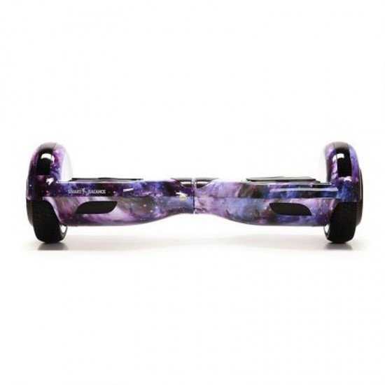 Pachet Hoverboard 6.5 inch cu Scaun Standard, Regular Galaxy PRO, Autonomie Extinsa si Hoverkart Ergonomic Roz, Smart Balance 3