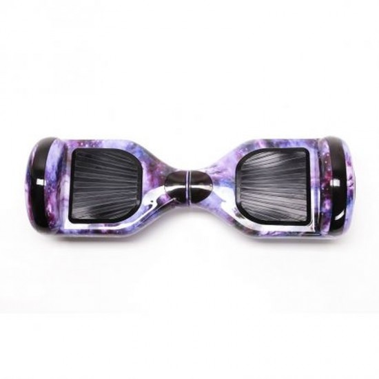 Pachet Hoverboard 6.5 inch cu Scaun Standard, Regular Galaxy PRO, Autonomie Extinsa si Hoverkart Ergonomic Roz, Smart Balance 4