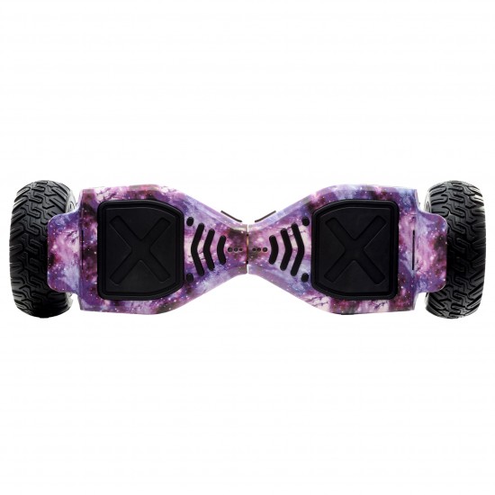 Pachet Hoverboard 8.5 inch cu Scaun Standard, Hummer Galaxy PRO, Autonomie Standard si Hoverkart Ergonomic Negru, Smart Balance 4