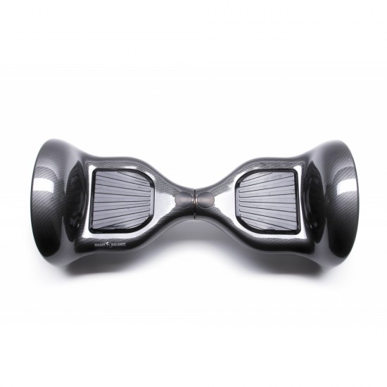 Pachet Hoverboard 10 inch cu Scaun Standard, Off-Road Carbon, Autonomie Extinsa si Hoverkart Ergonomic Albastru, Smart Balance 4