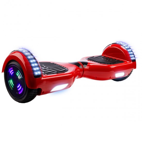 Hoverboard 6.5 inch, Regular Red Junior, Autonomie Standard, Smart Balance 3