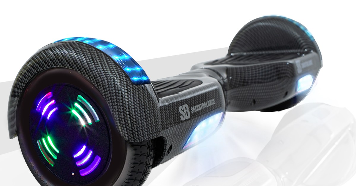 Hoverboard 6.5 inch, Regular Carbon Junior, Autonomie Standard, Smart ...