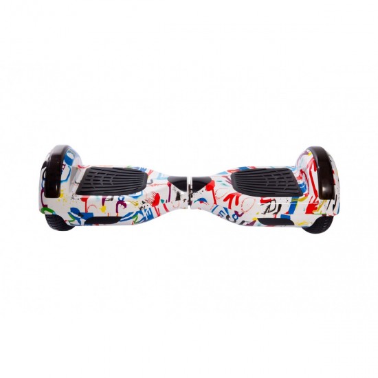 Pachet Hoverboard 6.5 inch cu Scaun cu Suspensii, Regular Splash Junior, Autonomie Standard si Hoverkart Rosu cu Suspensii Duble, Smart Balance 3