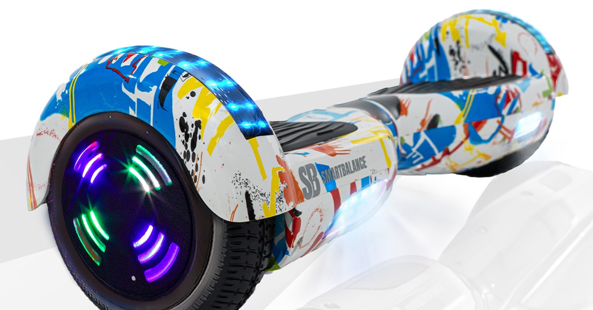Hoverboard 6.5 inch, Regular Splash Junior, Autonomie Standard, Smart ...